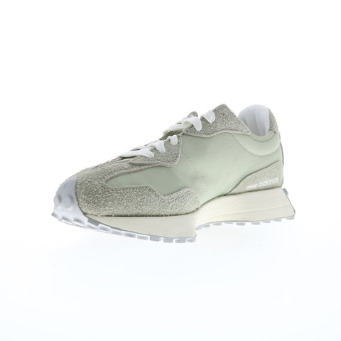 New Balance 327 U327LM Mens Green Suede Lace Up Lifestyle Sneakers Shoes