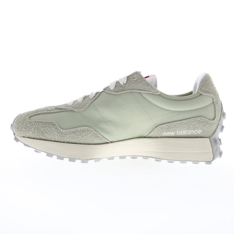 New Balance 327 U327LM Mens Green Suede Lace Up Lifestyle Sneakers Shoes