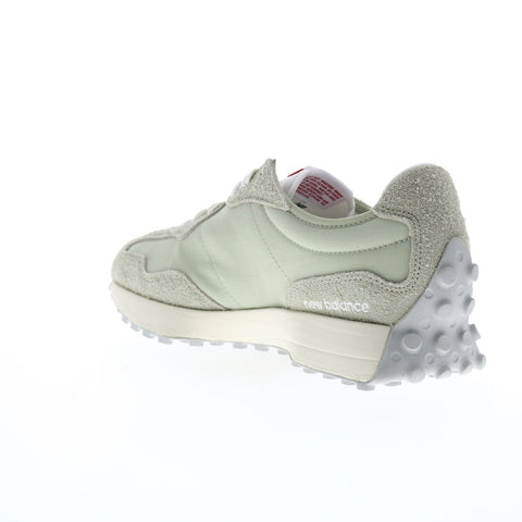 New Balance 327 U327LM Mens Green Suede Lace Up Lifestyle Sneakers Shoes