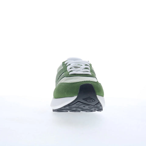 New Balance 370 U370HA Mens Green Mesh Lace Up Lifestyle Sneakers Shoes