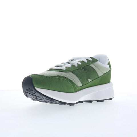 New Balance 370 U370HA Mens Green Mesh Lace Up Lifestyle Sneakers Shoes