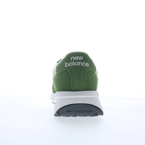 New Balance 370 U370HA Mens Green Mesh Lace Up Lifestyle Sneakers Shoes