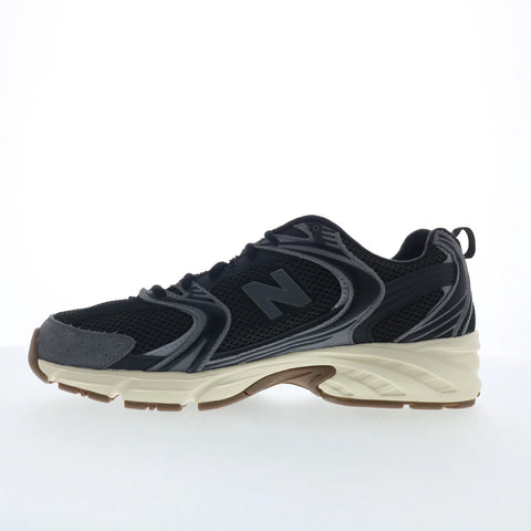 New Balance 530 U5309TN Mens Black Mesh Lace Up Lifestyle Sneakers Shoes