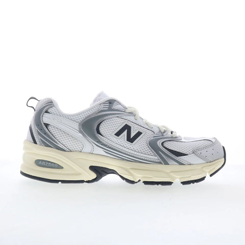New Balance 530 U530ESA Mens Silver Mesh Athletic Running Shoes