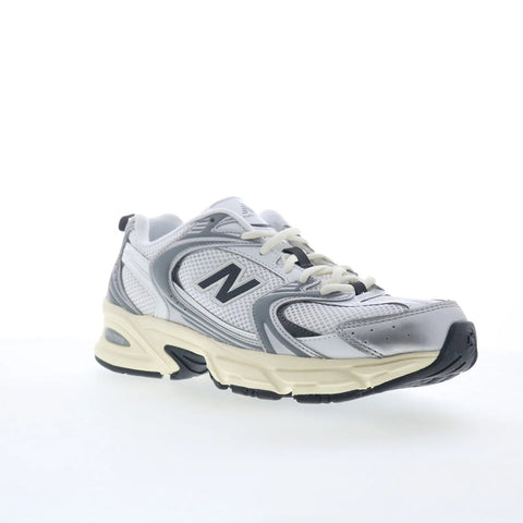New Balance 530 U530ESA Mens Silver Mesh Athletic Running Shoes