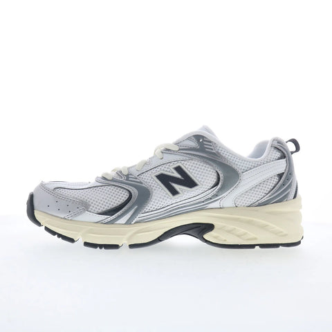 New Balance 530 U530ESA Mens Silver Mesh Athletic Running Shoes