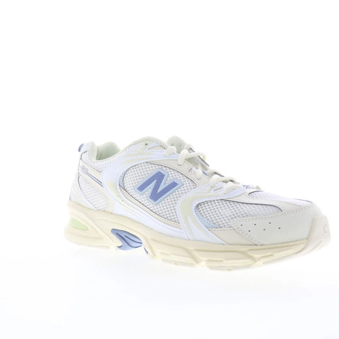 New Balance 530 U530NEA Mens White Mesh Lace Up Lifestyle Sneakers Shoes