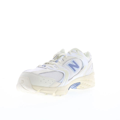 New Balance 530 U530NEA Mens White Mesh Lace Up Lifestyle Sneakers Shoes