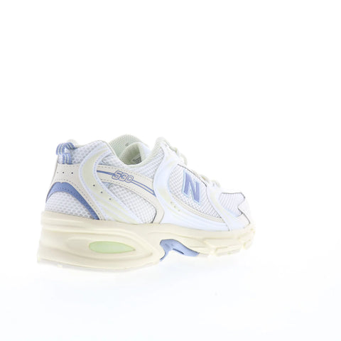 New Balance 530 U530NEA Mens White Mesh Lace Up Lifestyle Sneakers Shoes