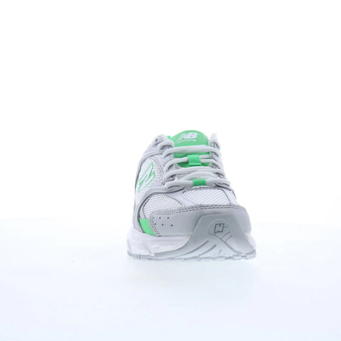 New Balance 530 U530APL Mens Silver Mesh Lace Up Lifestyle Sneakers Shoes