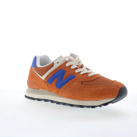 New Balance 530 U574BRD Mens Orange Mesh Lifestyle Sneakers Shoes
