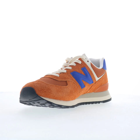 New Balance 530 U574BRD Mens Orange Mesh Lifestyle Sneakers Shoes