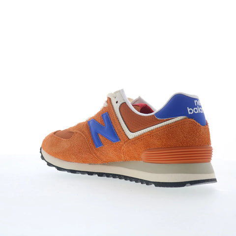 New Balance 530 U574BRD Mens Orange Mesh Lifestyle Sneakers Shoes