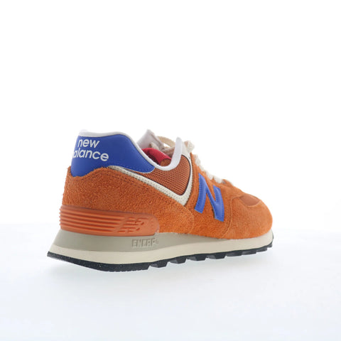New Balance 530 U574BRD Mens Orange Mesh Lifestyle Sneakers Shoes