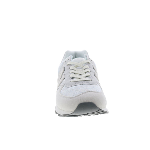 New Balance 574 U574GRM Mens Gray Suede Lace Up Lifestyle Sneakers Shoes
