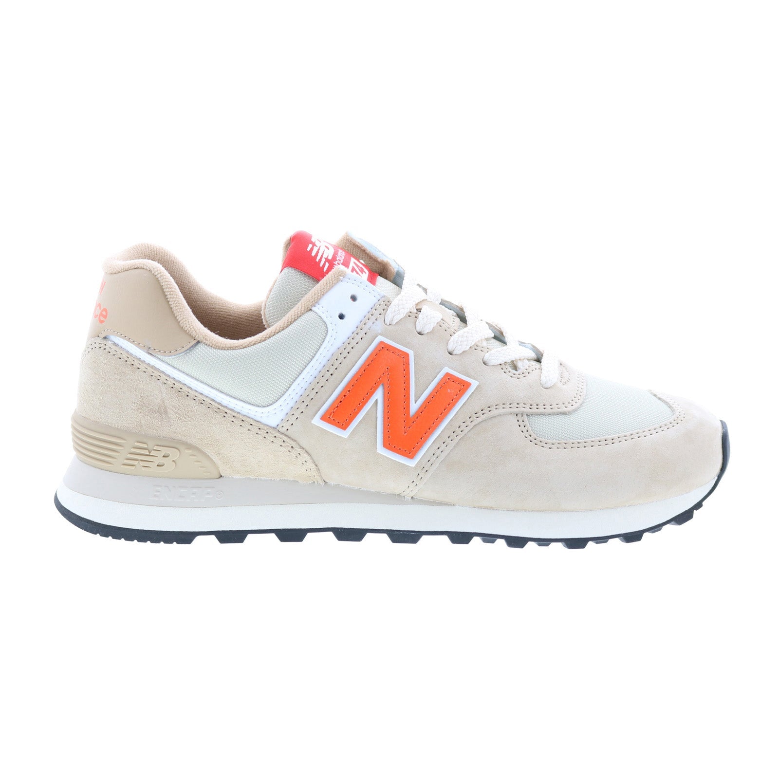 Orange New Balance M574 Beige 574 OPEN MESH SNEAKERS SHOES NEW