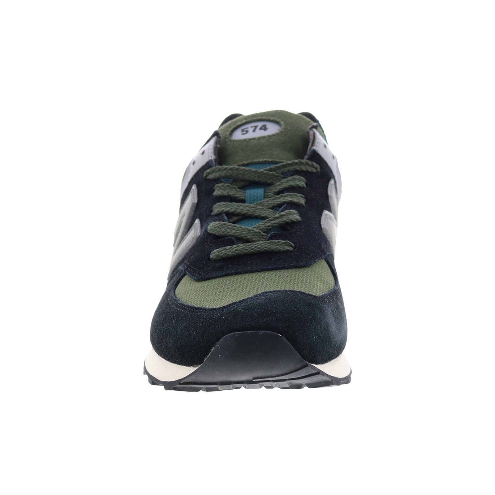 New Balance 574 U574KBG Mens Black Suede Lace Up Lifestyle  display picture 1