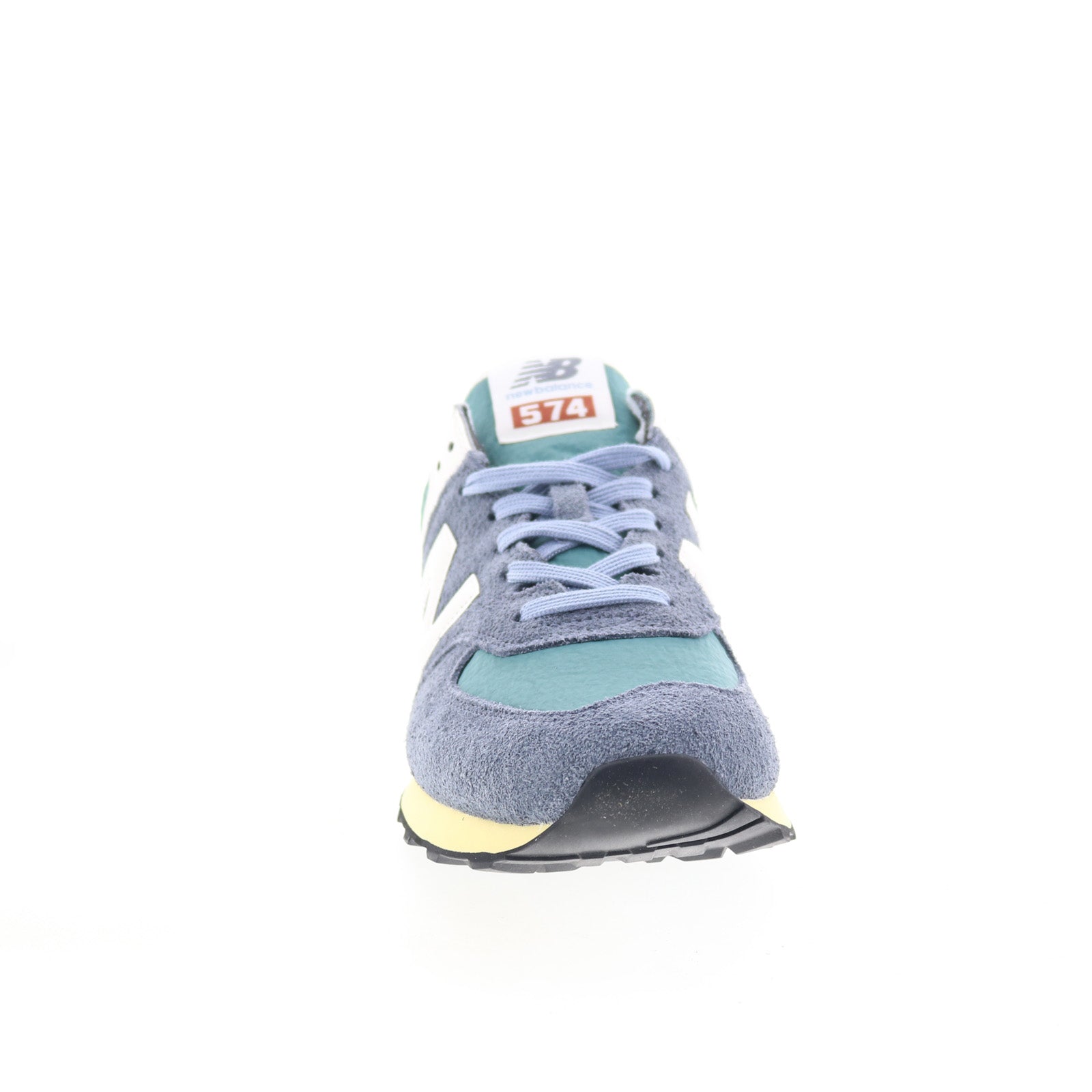 New Balance U574WBG Mens Blue Suede Lace Up Lifestyle  display picture 1