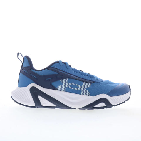 Under Armour Charged Commit TR 5 Blue Athletic Cross Training Shoes