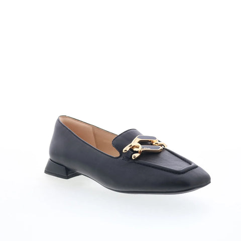 Clarks Ubree 15 Trim 26174682 Womens Black Leather Loafer Flats Shoes