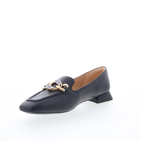 Clarks Ubree 15 Trim 26174682 Womens Black Leather Loafer Flats Shoes