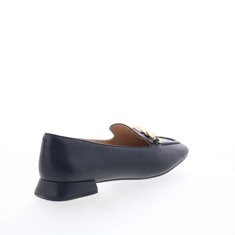 Clarks Ubree 15 Trim 26174682 Womens Black Leather Loafer Flats Shoes