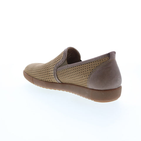 Mephisto Ulrich Mens Brown Suede Slip On Loafers & Slip Ons Casual Shoes