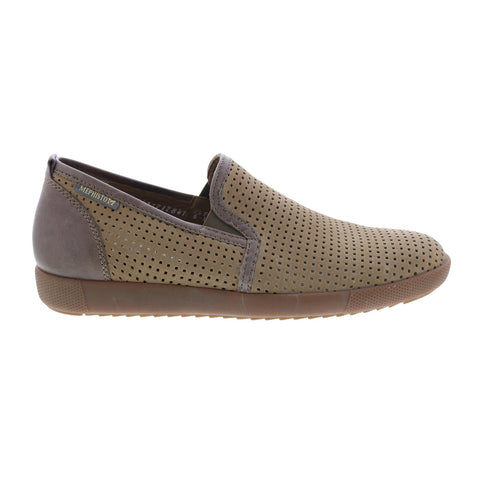 Mephisto Ulrich Mens Brown Suede Slip On Loafers & Slip Ons Casual Shoes