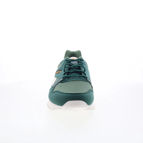 Reebok Ultra Flash Mens Green Canvas Lace Up Lifestyle Sneakers Shoes