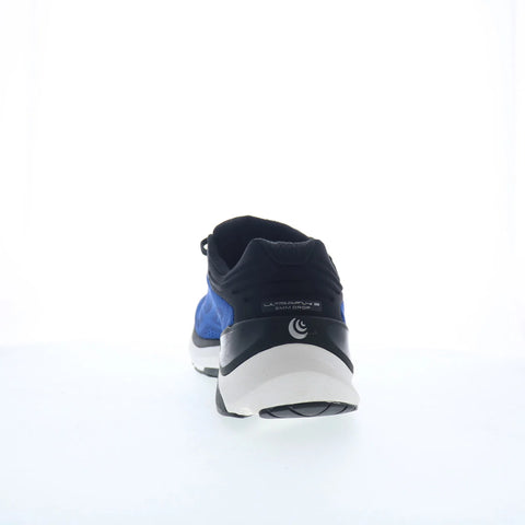 Topo UltraFly 3 M038 Mens Blue Canvas Lace Up Athletic Running Shoes