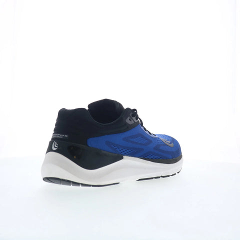 Topo UltraFly 3 M038 Mens Blue Canvas Lace Up Athletic Running Shoes