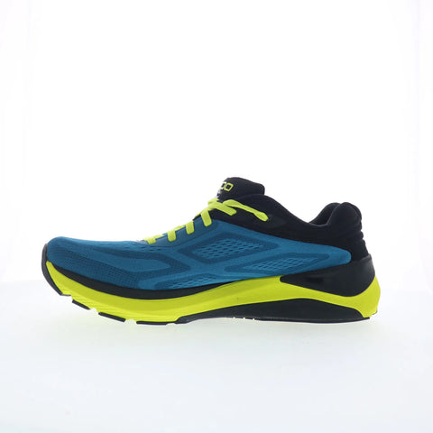 Topo UltraFly 3 M038 Mens Blue Canvas Lace Up Athletic Running Shoes