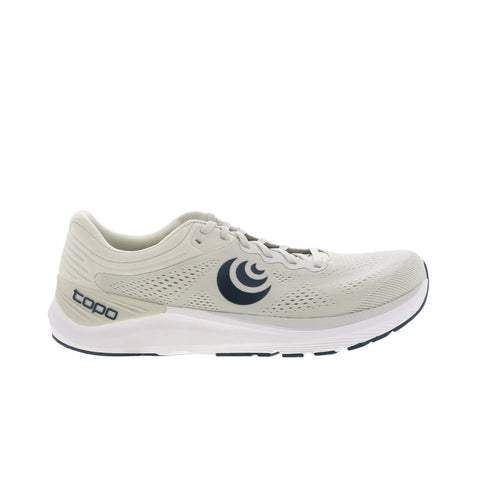 Topo UltraFly 4 M056 Mens Gray Canvas Lace Up Athletic Running Shoes