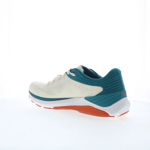 Topo UltraFly 4 M056 Mens Beige Canvas Lace Up Athletic Running Shoes