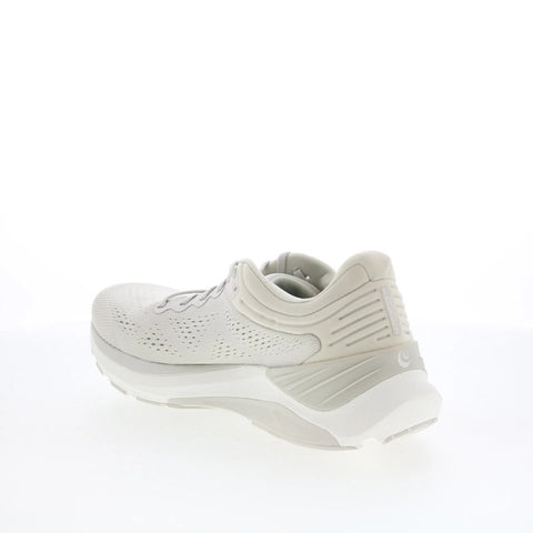 Topo UltraFly 4 W056 Womens Gray Canvas Lace Up Athletic Running Shoes