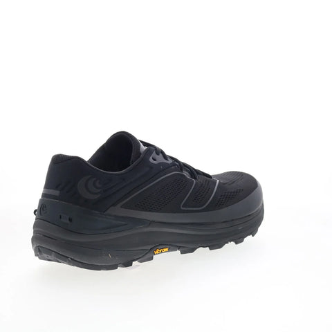 Topo Ultraventure 2 M043 Mens Black Canvas Lace Up Athletic Hiking Shoes