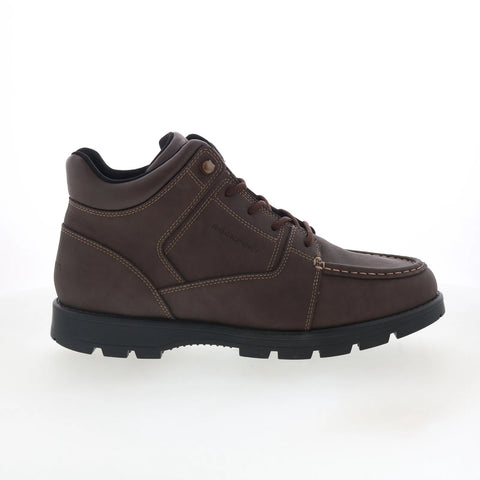 Rockport Umber RMUMBER Mens Brown Wide Leather Lace Up Ankle Boots