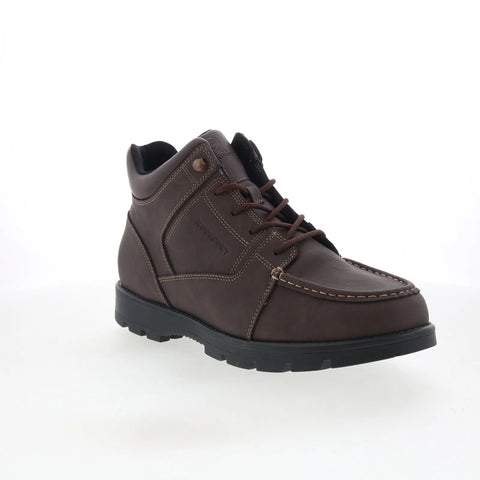 Rockport Umber RMUMBER Mens Brown Wide Leather Lace Up Ankle Boots