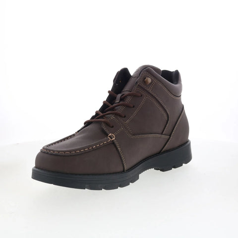 Rockport Umber RMUMBER Mens Brown Wide Leather Lace Up Ankle Boots
