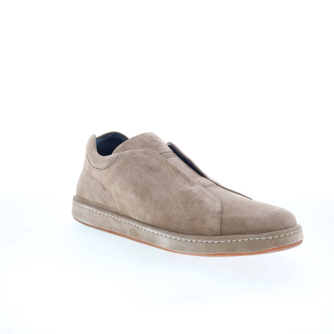Di Bianco Umbro Mens Brown Suede Slip On Lifestyle Sneakers Shoes