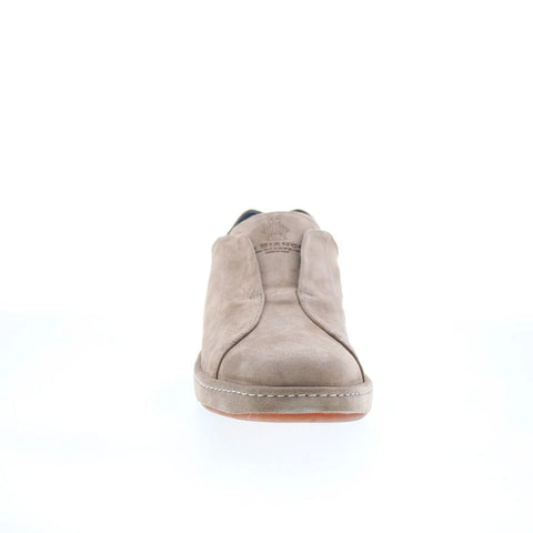 Di Bianco Umbro Mens Brown Suede Slip On Lifestyle Sneakers Shoes