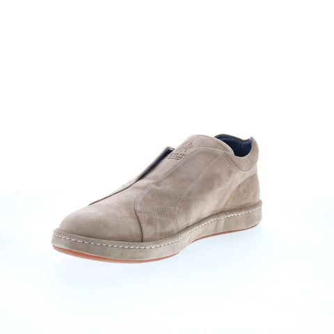 Di Bianco Umbro Mens Brown Suede Slip On Lifestyle Sneakers Shoes