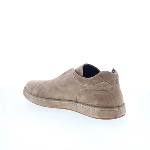 Di Bianco Umbro Mens Brown Suede Slip On Lifestyle Sneakers Shoes