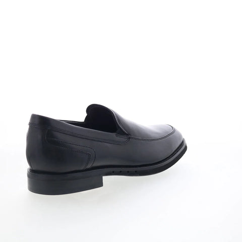 Clarks Un Hugh Step 26169021 Mens Black Loafers & Slip Ons Casual Shoes