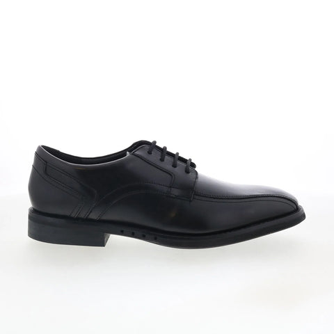 Clarks Un Hugh Way 26169530 Mens Black Wide Oxfords & Lace Ups Casual Shoes