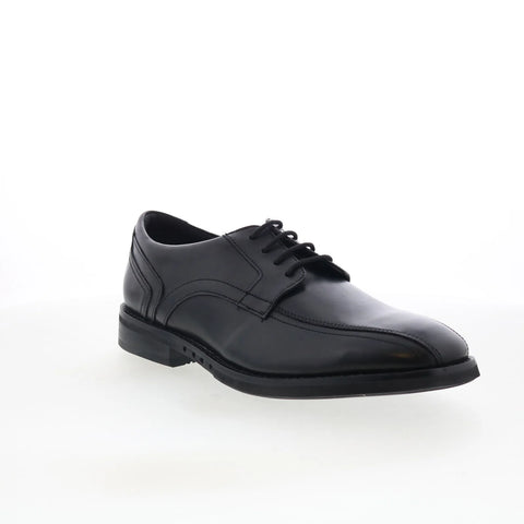 Clarks Un Hugh Way 26169530 Mens Black Wide Oxfords & Lace Ups Casual Shoes
