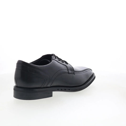 Clarks Un Hugh Way 26169530 Mens Black Wide Oxfords & Lace Ups Casual Shoes
