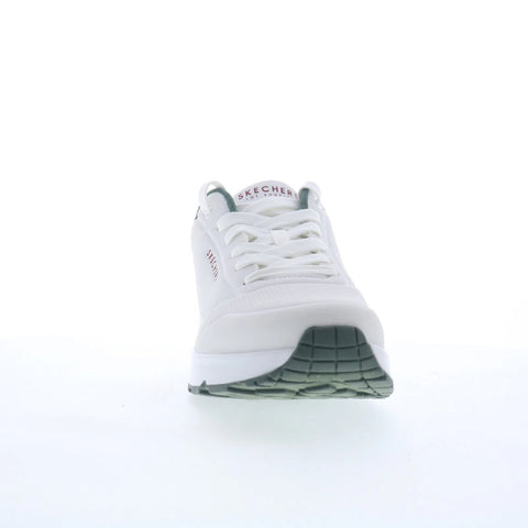 Skechers UNO - Suited On Air 183004-WGR Mens White Lifestyle Sneakers Shoes