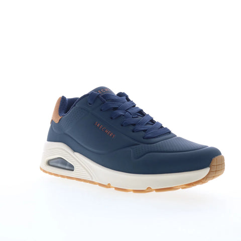 Skechers UNO - Suited On Air Mens Blue Wide Lifestyle Sneakers Shoes