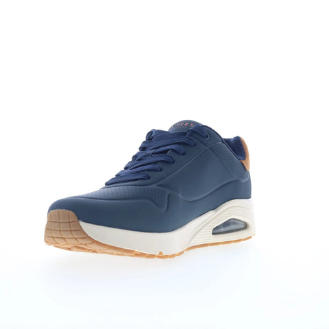 Skechers UNO - Suited On Air Mens Blue Wide Lifestyle Sneakers Shoes